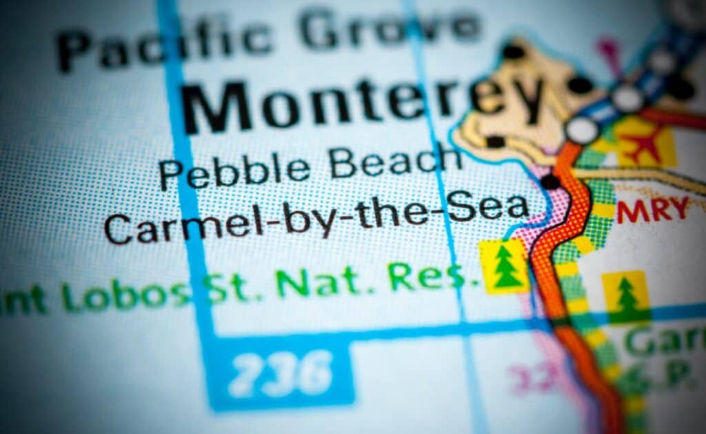 mappa Carmel Branch